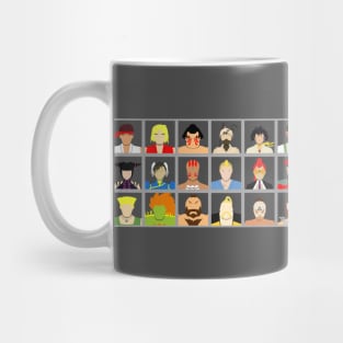 Select Your Character - Super Street Fighter 4 Mug